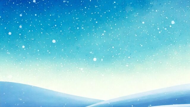 正方形の冬の背景