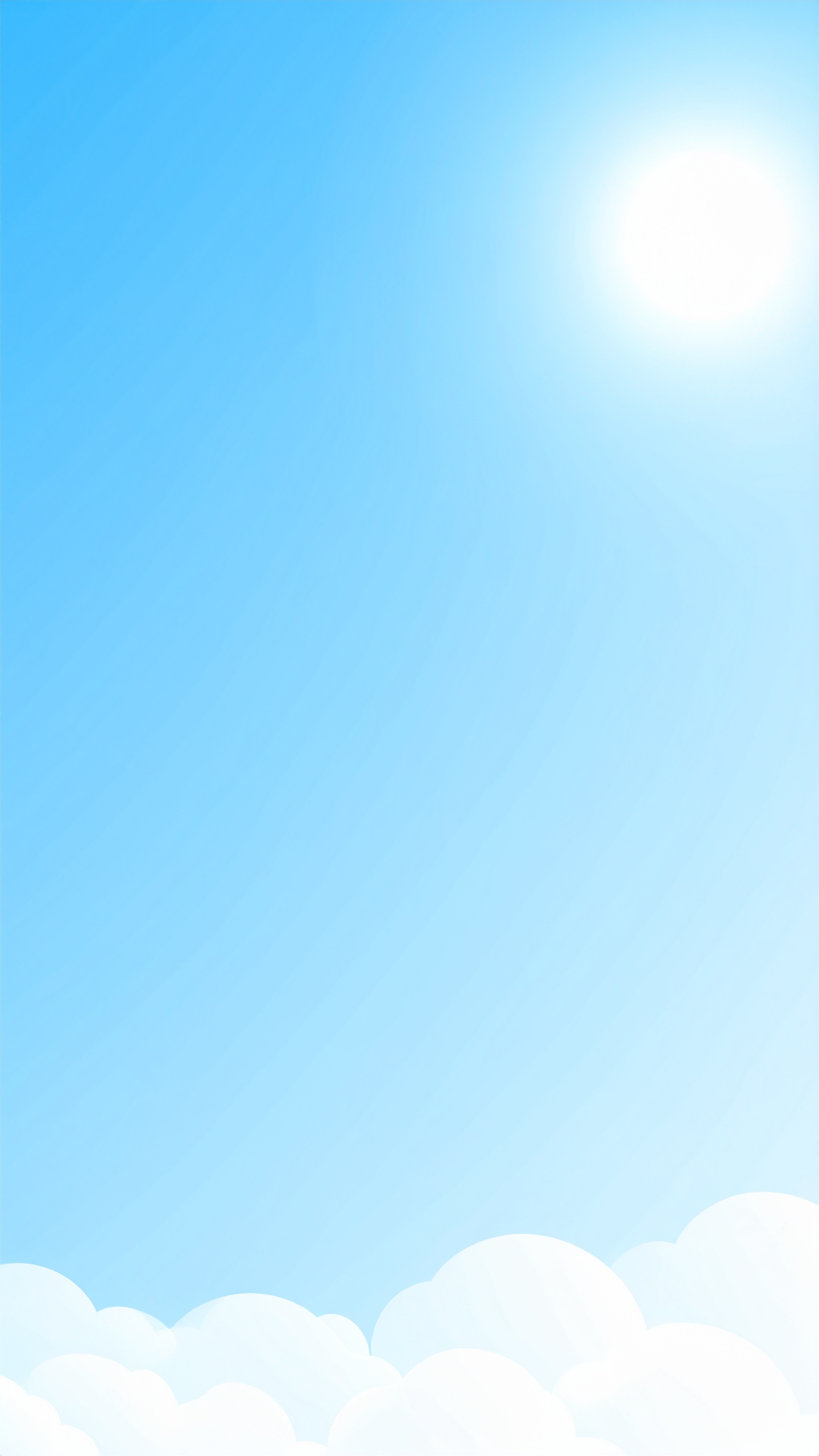 縦の晴れた空の夏の背景画像