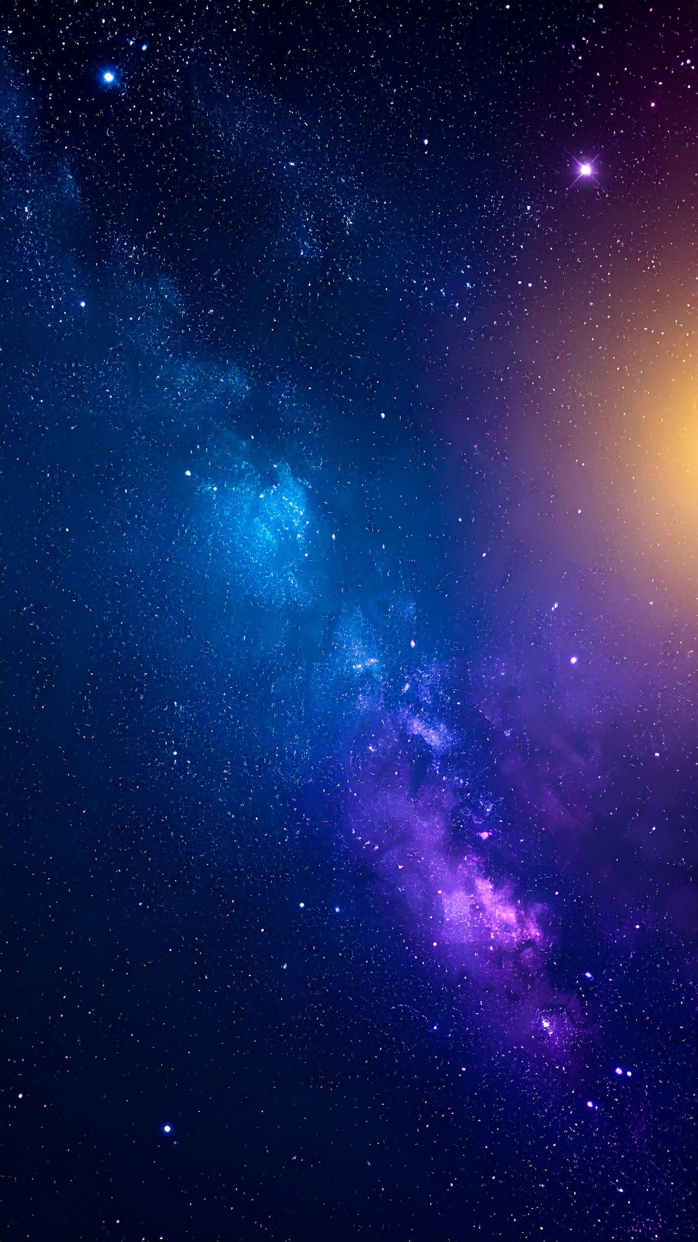 縦の宇宙の高画質な背景素材