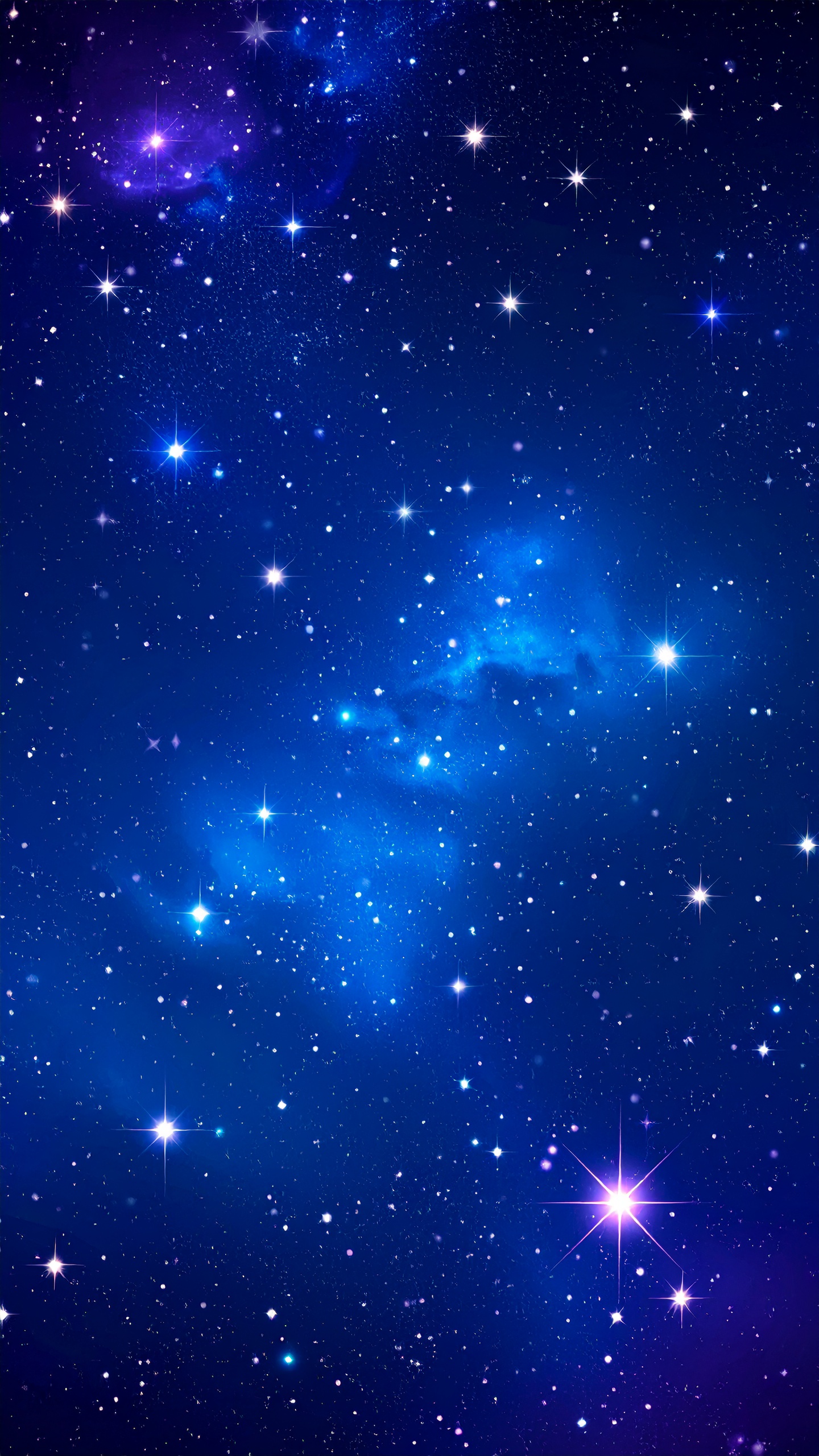 縦の宇宙の高画質な背景フリー素材