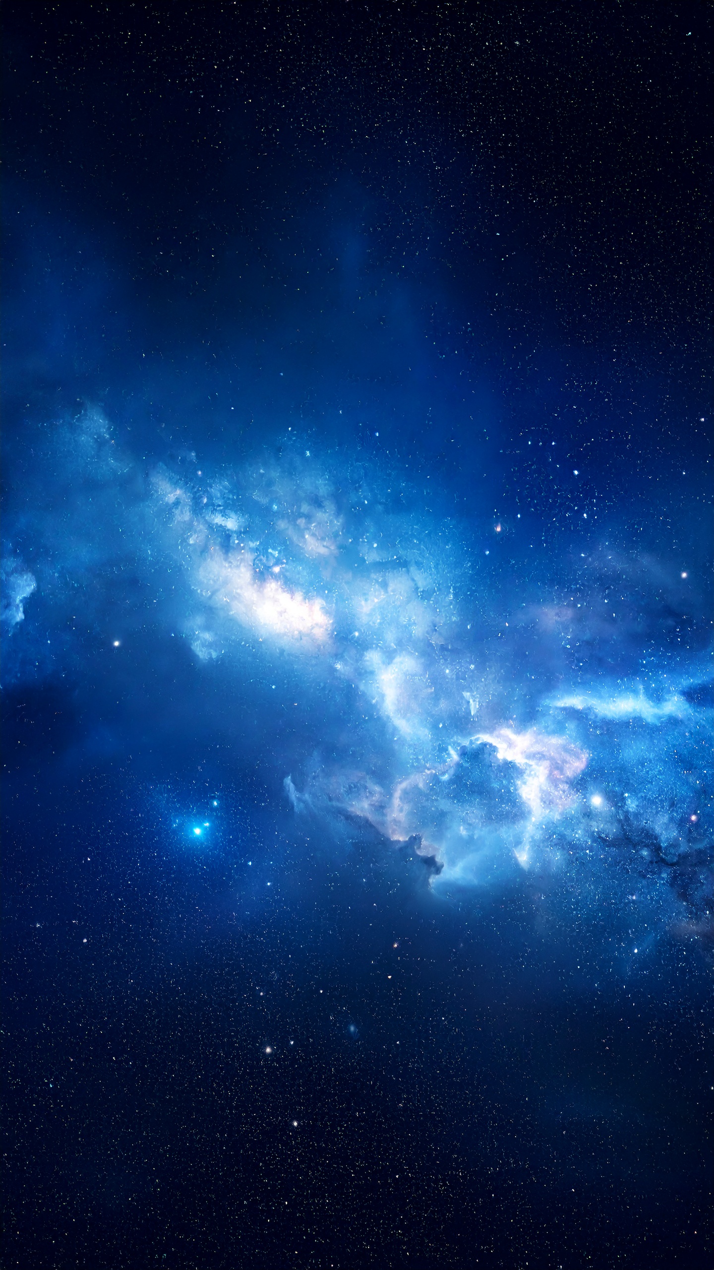縦の宇宙のリアルな背景フリー素材