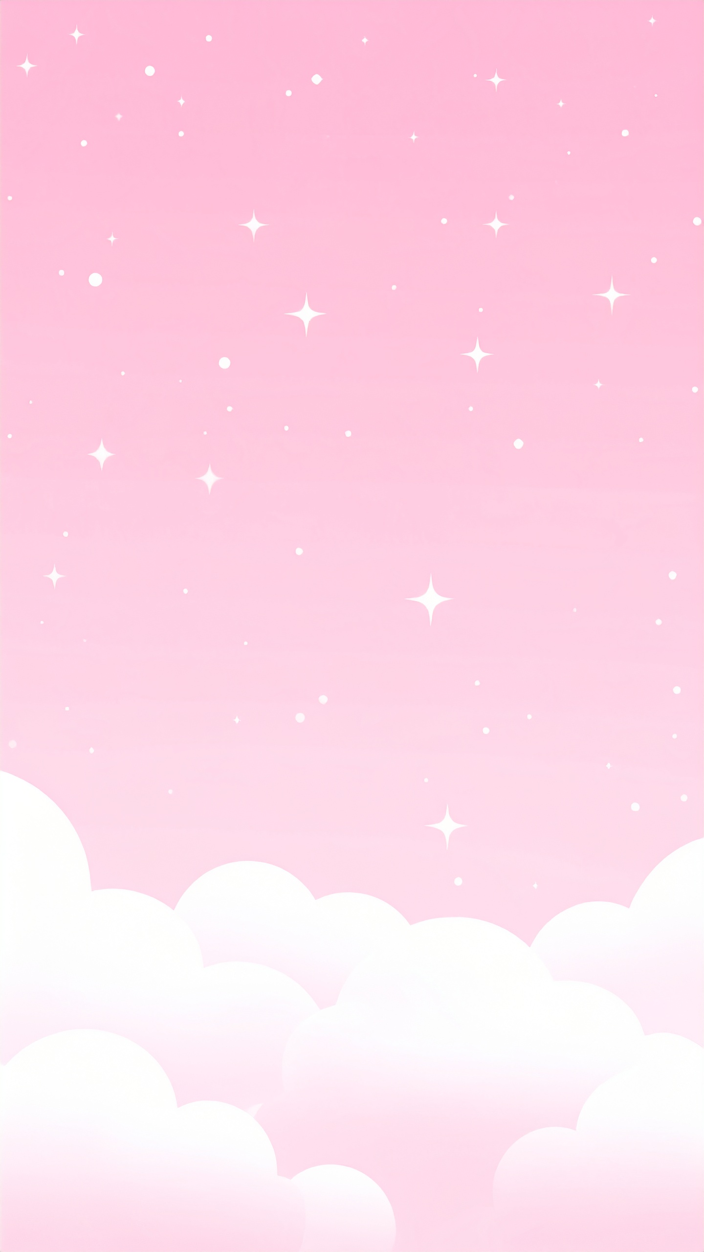 縦の夜空のピンク色の背景素材
