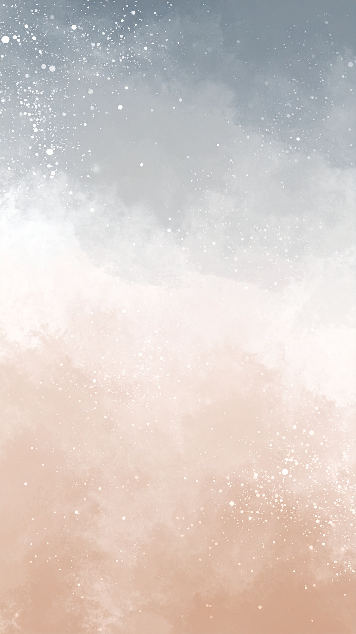 縦のくすみカラーのシンプルな水彩背景イラスト