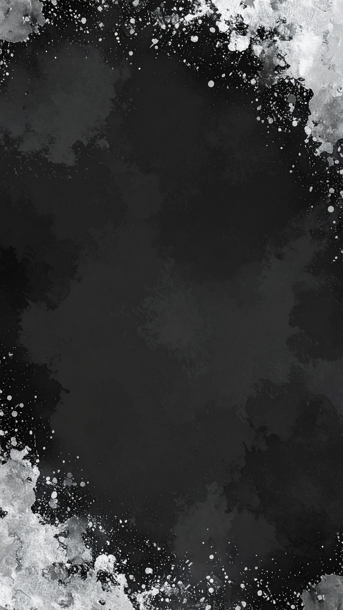 縦の黒と銀色のかっこいい背景イラスト