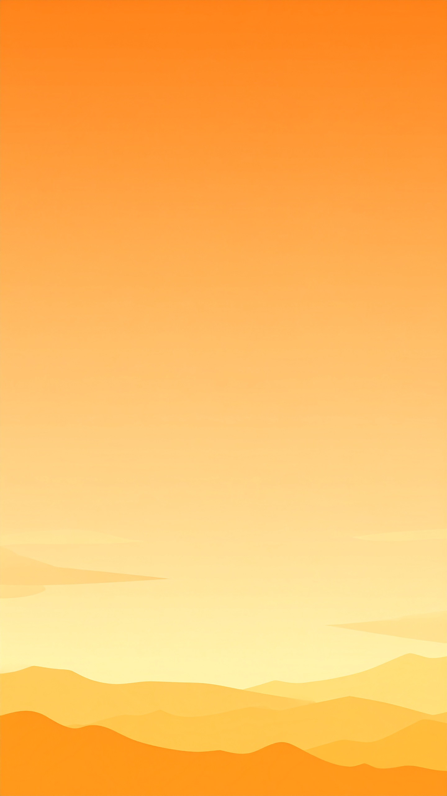 縦の夕焼けの空の背景イラスト